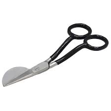 7 duckbill applique scissors for
