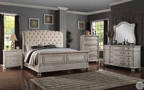Maybe you would like to learn more about one of these? Barton Creek Off White Upholstered Sleigh Bedroom Set From Avalon Furniture Homegallerystore Com B01511 5ub