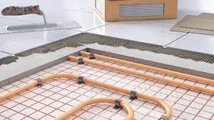 install over radiant heating