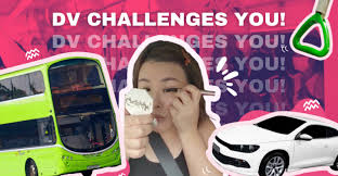 moving vehicle makeup challenge