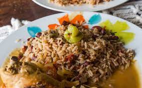 caribbean rice and beans a delicious
