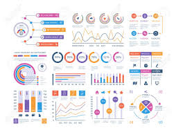 Infographic Dashboard Ui Interface Information Panel With Finance