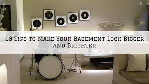 Paint A Basement To Make It Look Bigger