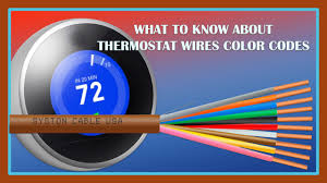 thermostat wire color codes