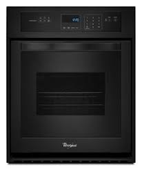 The accubake® system electronically regulates the oven heat. Black 3 1 Cu Ft Single Wall Oven With Accubake System Wos11em4eb Whirlpool
