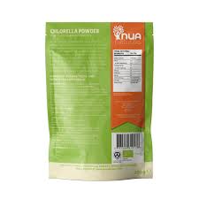 organic chlorella powder at nua