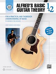 Musictheory does a great job with the basics like reading sheet music, understanding intervallsl i personally use three books, and about 5/6 hundred sorted guitar mags. Alfred S Basic Guitar Theory 1 2 Guitar Book