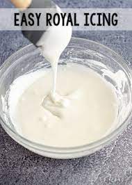 Create an egg white substitute with gelatin and hot water. Easy Royal Icing Recipe