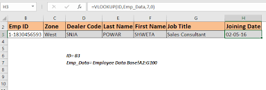 vlookup from diffe excel sheet