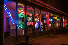 Vintage Neon Signs Light Up At Drexel Drexel News Blog