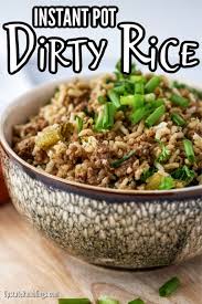 instant pot dirty rice cajun pressure