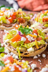 5 Toppings For Mexican Sopes gambar png