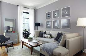 Gray walls and brown furniture provide solid foundations for your decorating scheme. Living Room Grey Walls Living Room Cream Couch Living Room Living Room Grey
