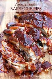 slow cooker barbecue ribs let s dish