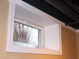 32 X 14 Vinyl Basement Hopper Window