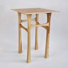 Ash Kururu Side Table Handmade In Britain