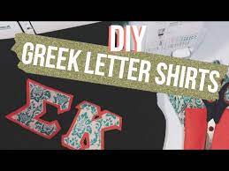 diy greek letter shirts dana jean