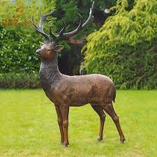 Brown Realistic Animal Statue For