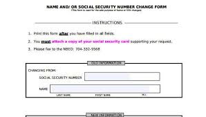 sle social security card forms