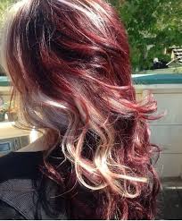 Some teasylights (teased foil highlights) through the top help to break up what. 34 Elegant Burgundy Hair Ideas For Straight Waves Curls Kinks