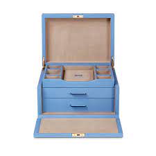 smythson 3 drawer jewelry box in panama