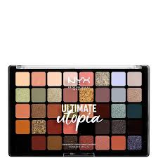nyx professional makeup ultimate utopia shadow palette