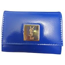 yves saint lau leather pouch for