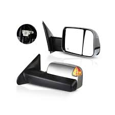 Towing Mirrors For 2002 2008 Dodge Ram