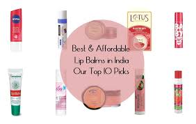 best affordable lip balms in india