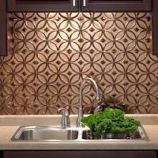 Browse our kitchen splashbacks or kitchen wall panels to help protect your kitchen. Fasade Rings 18 5 In X 24 5 In Oil Rubbed Bronze Backsplash Panels Lowes Com Backsplash Panels Backsplash Copper Backsplash