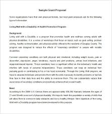 Grant Proposal Sample Great Funding Proposal Template Mctoom Com