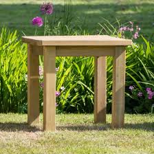 Small Wooden Garden Table Zest Emily