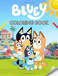 We provide bluey coloring book 1.5 apk file for android 4.1+ and up. Bluey Coloring Book Special For Kids Bluey Exclusive Coloring Pages Buy Online In Andorra At Andorra Desertcart Com Productid 213254158