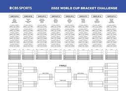 World Cup Qatar Bracket Challenge gambar png