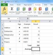 excel course formula calculations and