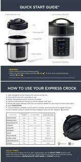 Express Crock Multi Cooker Faqs In 2019 Instant Pot Multi