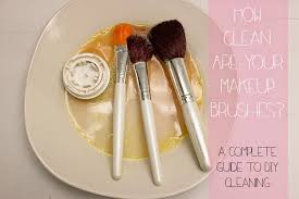 diy makeup brush clarisonic cleaning