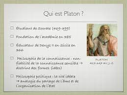 Platon, le divin platon, n'était en verve que lorsqu'il était en pointe de vin. Qui Est Platon
