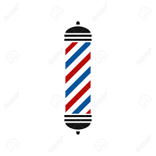 Barbershop Symbol Icon Isolated Illustration. Vector Emblem On Flat Style  Royalty Free SVG, Cliparts, Vectors, And Stock Illustration. Image  141744493.