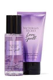 body mist and lotion gift set