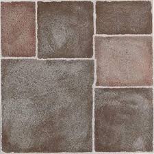 marble effect vinyl floor tiles grey