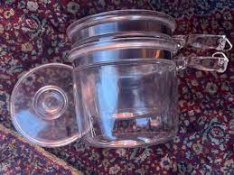 Vintage Pyrex Glass Double Boiler And