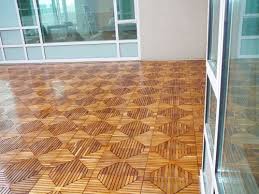 1 carton diamond teak floor tiles