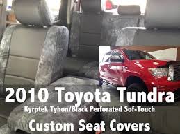 2010 Toyota Tundra Custom Seat Covers