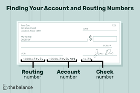 find your account number on a check