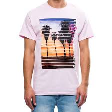 Young And Reckless Coastline Tee Pink Mens Tees Graphic Tee Pink Cw12od4egco