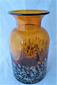 Vintage Large Glass Coloured Vase
