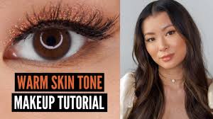 makeup tutorial for warm skin tone