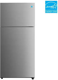 Element 30 In 18 0 Cu Ft Stainless Steel Top Freezer Refrigerator