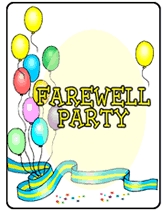 free farewell party printable invitations